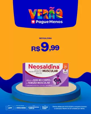 Catálogo Farmácias Pague Menos (válido até 4-01)