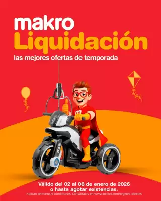 Catálogo Makro (válido hasta 8-01)