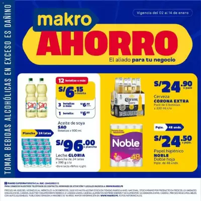 Catálogo Makro (válido hasta 14-01)