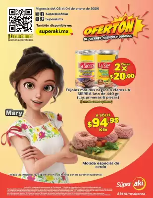 Folleto Super Aki (válido hasta 4-01)