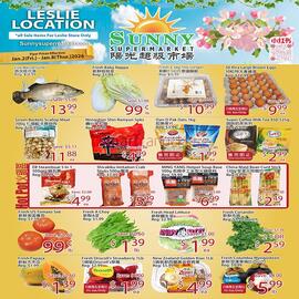 Sunny Food Mart flyer week 1 Page 1