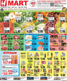 Hmart weekly ad week 1 Page 1