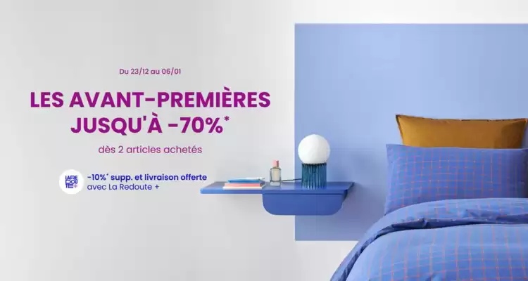 Catalogue La Redoute (valable jusqu'au 6-01)