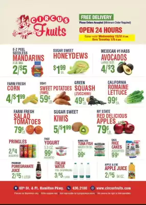 Circus Fruits circular (valid until 6-01)