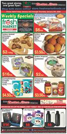 Fresh Market Foods flyer week 1 Page 1