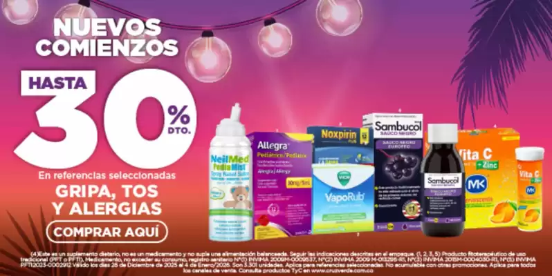 Catálogo Cruz verde (válido hasta 4-01)