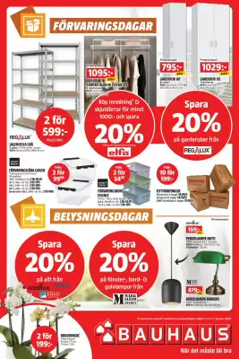 Bauhaus reklamblad (giltig till och med 12-01)