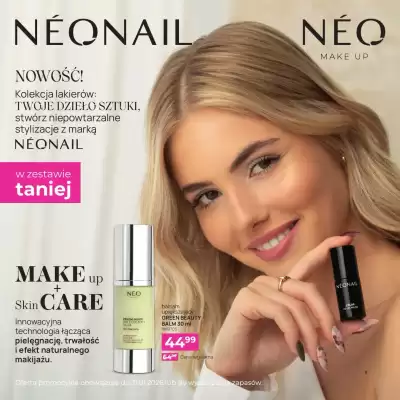 NEONAIL & NEO MAKE UP gazetka (ważność do 31-01)
