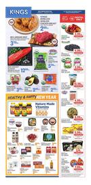 Kings Food Markets weekly ad week 1 Page 1