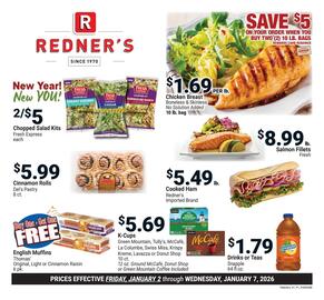 Redner's Warehouse weekly ad week 1 Page 1