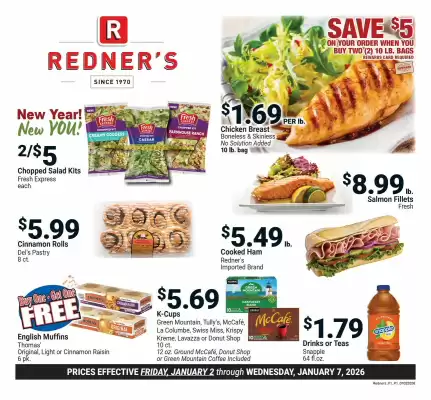 Redner's Warehouse weekly ad (valid until 7-01)