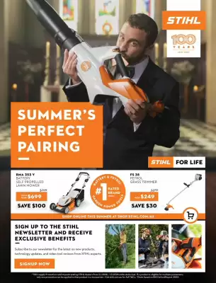STIHL catalogue (valid until 1-03)
