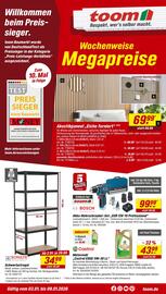Toom Baumarkt Prospekt woche 1 Seite 1