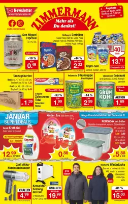 Zimmermann Prospekt (gültig bis 10-01)