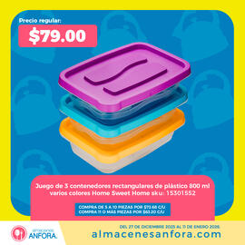 Catálogo Almacenes Anfora Página 2