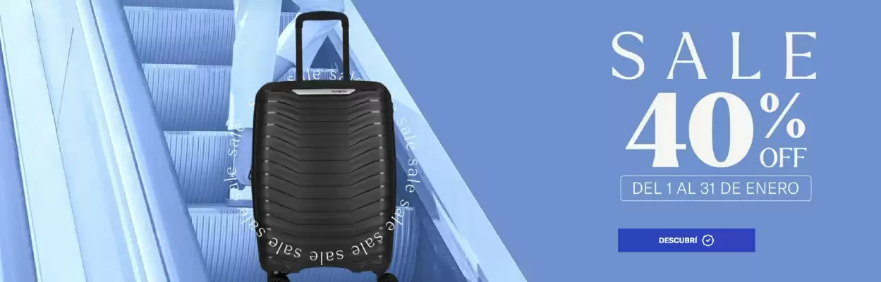 Catálogo Samsonite (válido hasta 31-01)