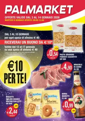 Volantino Palmarket (valido fino al 14-02)