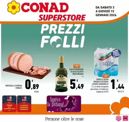 Volantino Conad Superstore (valido fino al 15-01)