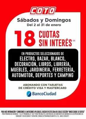 Catálogo Coto (válido hasta 31-01)