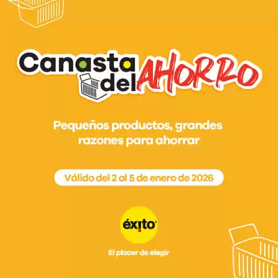 Catálogo Éxito (válido hasta 5-01)