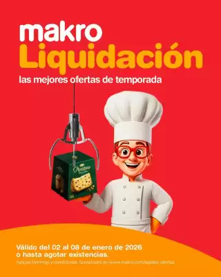 Catálogo Makro (válido hasta 8-01)