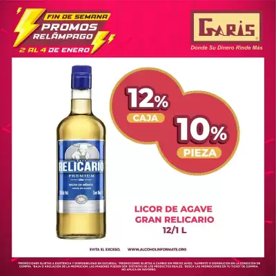 Catálogo Garis (válido hasta 4-01)