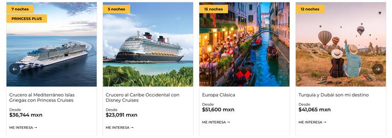 Catálogo Viajes Palacio Página 1