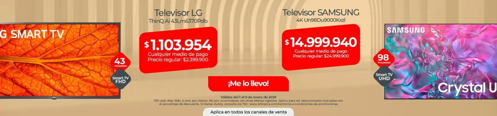 Catálogo Olímpica (válido hasta 9-01)