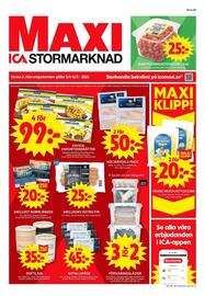 ICA Maxi reklamblad vecka 2 Sida 1