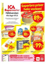 ICA Supermarket reklamblad vecka 2 Sida 1