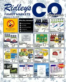 Ridley's Family Markets weekly ad Page 1