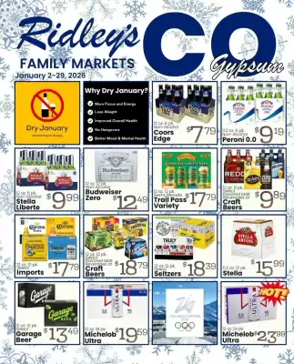 Ridley's Family Markets weekly ad (valid until 29-01)
