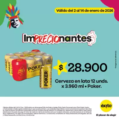 Catálogo Éxito (válido hasta 14-01)