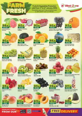 West Zone Supermarket catalogue (valid until 6-01)