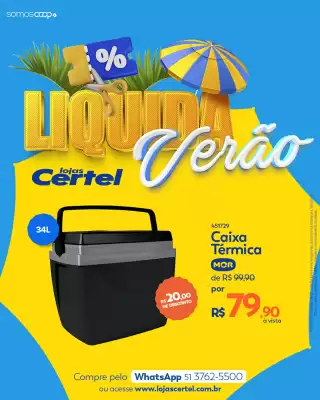 Folheto Lojas Certel (válido até 4-01)