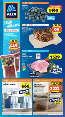 ALDI akciós újság (érvényes eddig: 14-01)