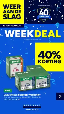 BOUWMAAT folder (geldig t/m 25-01)