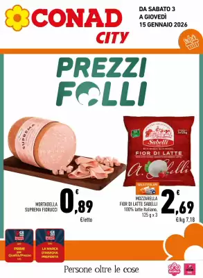 Volantino Conad City (valido fino al 15-01)