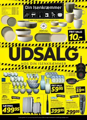 Din Isenkræmmer tilbudsavis (gælder indtil 20-01)