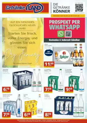 Getränkeland Prospekt (gültig bis 17-01)