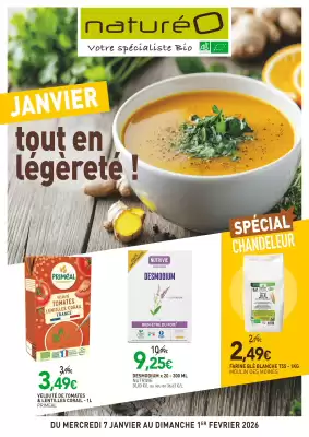 Catalogue naturéO (valable jusqu'au 1-02)