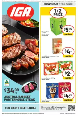 IGA catalogue (valid until 13-01)