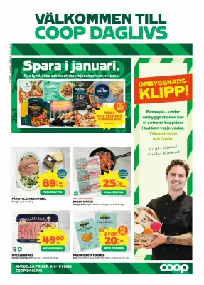 Coop Daglivs reklamblad (giltig till och med 12-01)