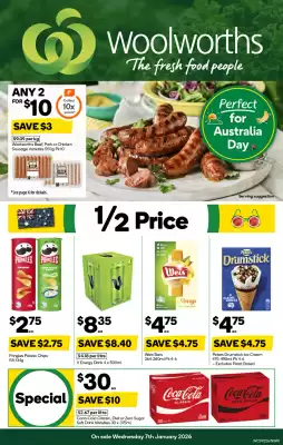Woolworths catalogue (valid until 13-01)