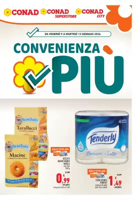 Volantino Conad (valido fino al 13-01)