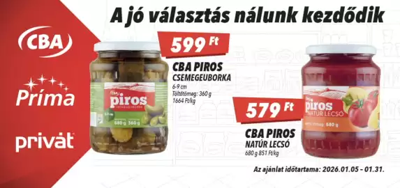 CBA akciós újság Oldal 3