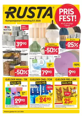 Rusta kundeavis (gyldig til 11-01)