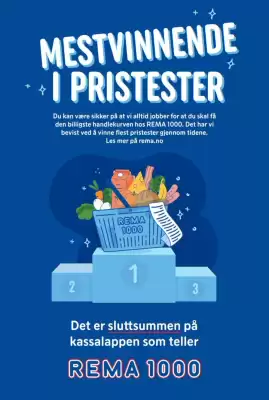 Rema 1000 kundeavis (gyldig til 10-01)