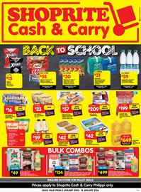Shoprite catalogue Page 1