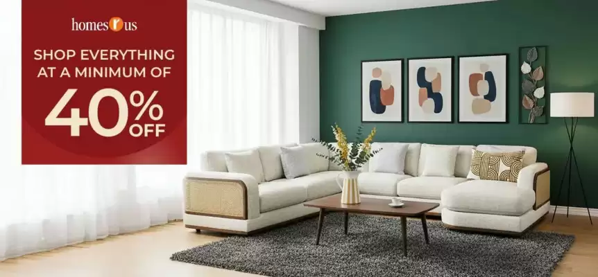 Homes R Us catalogue (valid until 16-01)